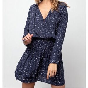 Rails Jasmine dress navy blue S